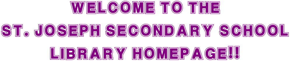 Welcome! to the library graphic