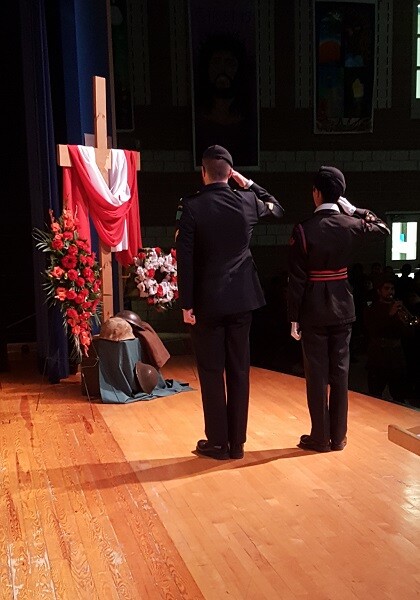 Remembrance day ceremony